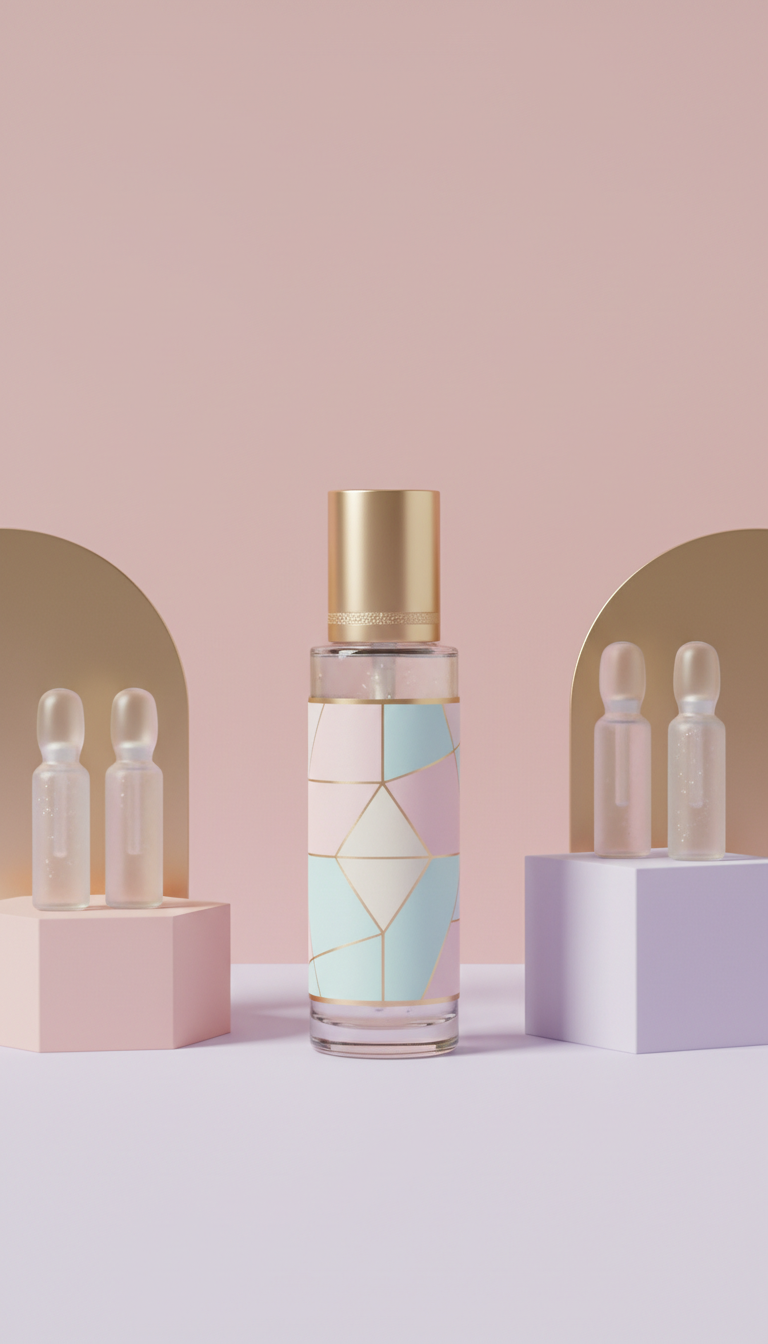 Radiant Glow Serum Glass Bottle
