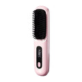 Portable Cordless Hair Straightening Brush