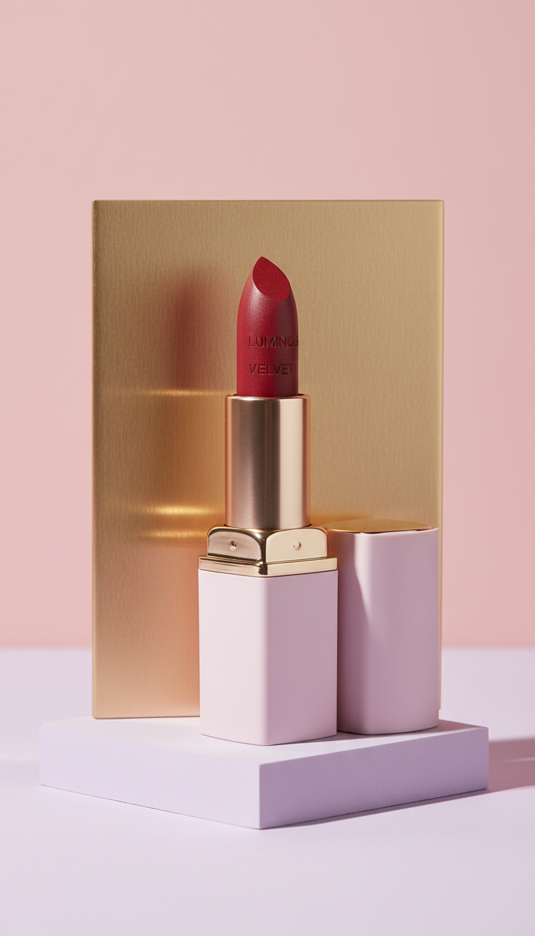 Luminous Velvet Lipstick Gold Case